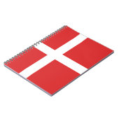 Carnet Drapeau du Danemark (Côté gauche)