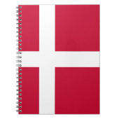 Carnet Drapeau du Danemark (Devant)