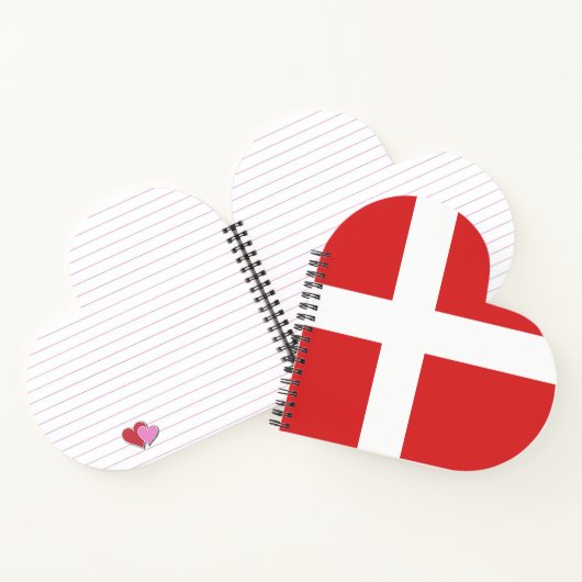 Carnet Drapeau du Danemark (Intérieur)