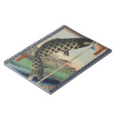 Carnet Drapeau du Festival japonais du poisson Koi Hirosh (Côté gauche)