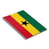 Carnet Drapeau du Ghana (Côté Droit)