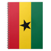 Carnet Drapeau du Ghana (Devant)