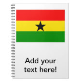 Carnet Drapeau du Ghana (Devant)