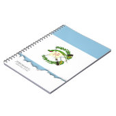 Carnet Drapeau du Guatamala (Côté gauche)