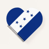 Carnet Drapeau du Honduras (Devant)