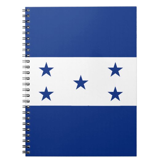 Carnet Drapeau du Honduras (Devant)