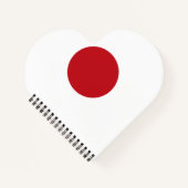 Carnet Drapeau du Japon (Devant)