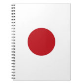 Carnet Drapeau du Japon (Devant)