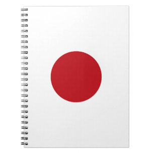 Carnet Drapeau du Japon