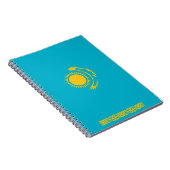 Carnet Drapeau du Kazakhstan (Côté Droit)