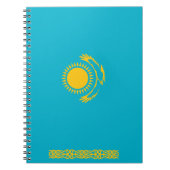 Carnet Drapeau du Kazakhstan (Devant)
