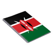 Carnet Drapeau du Kenya (Côté Droit)