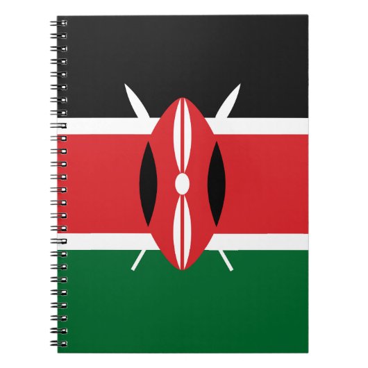 Carnet Drapeau du Kenya (Devant)