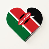 Carnet Drapeau du Kenya (Dos)