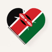 Carnet Drapeau du Kenya (Devant)