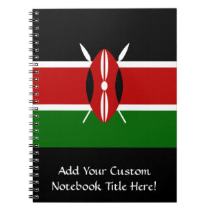 Carnet Drapeau du Kenya Afrique