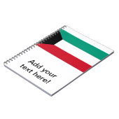 Carnet Drapeau du Koweït (Côté gauche)