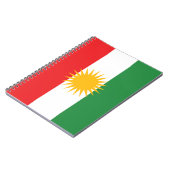 Carnet Drapeau du Kurdistan (Côté gauche)