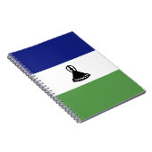 Carnet Drapeau du Lesotho (Côté Droit)