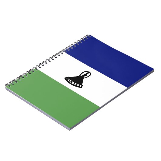 Carnet Drapeau du Lesotho (Côté gauche)