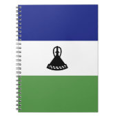 Carnet Drapeau du Lesotho (Devant)