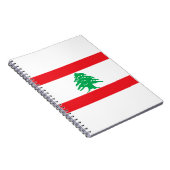 Carnet Drapeau du Liban (Côté Droit)