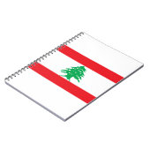 Carnet Drapeau du Liban (Côté gauche)