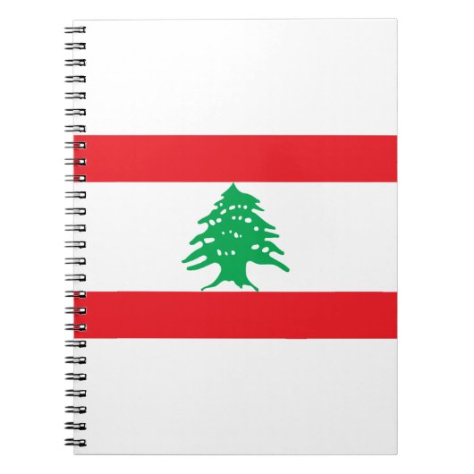 Carnet Drapeau du Liban (Devant)