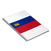Carnet Drapeau du Liechtenstein (Côté Droit)