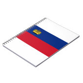 Carnet Drapeau du Liechtenstein (Côté gauche)