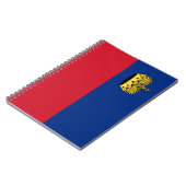 Carnet Drapeau du Liechtenstein (Côté gauche)
