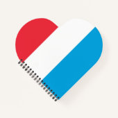 Carnet Drapeau du Luxembourg (Devant)