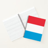 Carnet Drapeau du Luxembourg (Intérieur)