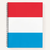 Carnet Drapeau du Luxembourg (Devant)