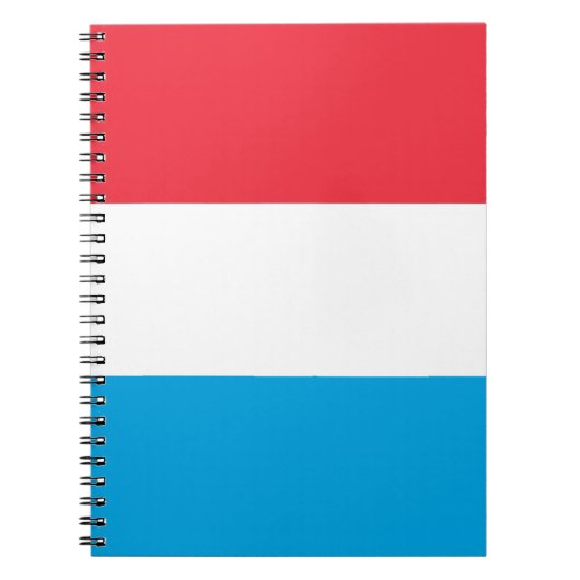 Carnet Drapeau du Luxembourg (Devant)