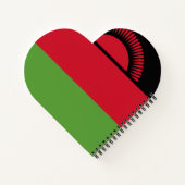 Carnet drapeau du Malawi (Dos)