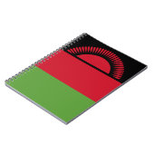 Carnet drapeau du Malawi (Côté gauche)