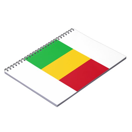 Carnet Drapeau du Mali (Côté gauche)