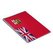 Carnet Drapeau du Manitoba (Côté Droit)