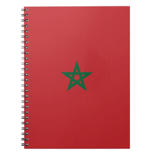 Carnet Drapeau du Maroc (Devant)
