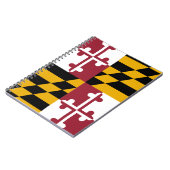 Carnet Drapeau du Maryland (Côté gauche)