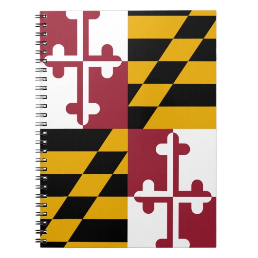 Carnet Drapeau du Maryland (Devant)