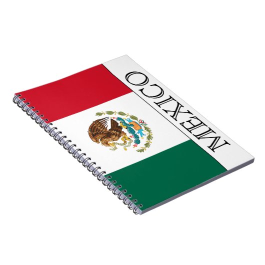 Carnet Drapeau du Mexique (Côté Droit)