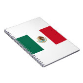 Carnet Drapeau du Mexique (Côté Droit)