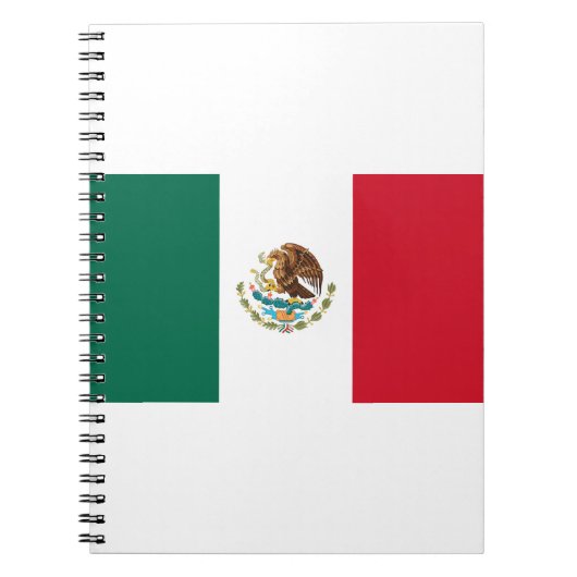 Carnet Drapeau du Mexique (Devant)