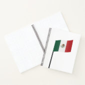 Carnet Drapeau du Mexique (Intérieur)