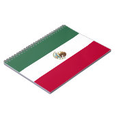 Carnet Drapeau du Mexique (Côté gauche)