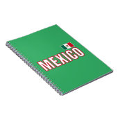 Carnet Drapeau du Mexique (Côté Droit)