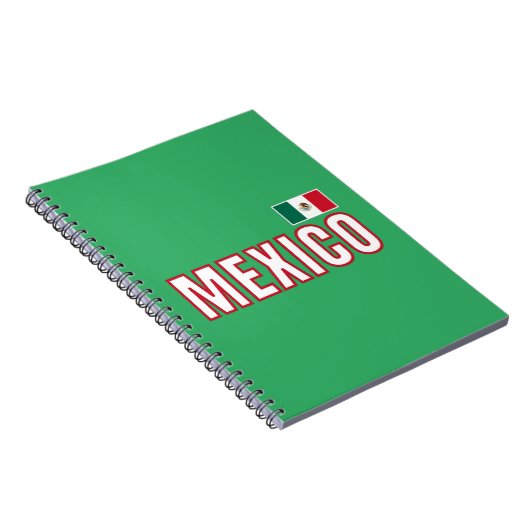 Carnet Drapeau du Mexique (Côté Droit)