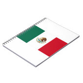 Carnet Drapeau du Mexique (Côté gauche)